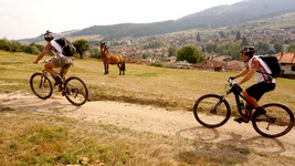 biking in koprivshtitsa bulgaria